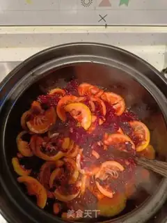 Make Rose lemon tea step 4