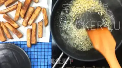 Make Garlic fries step 4
