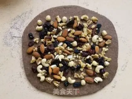 Make Black whole wheat lumbar step 14