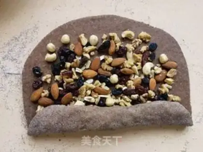 Make Black whole wheat lumbar step 15