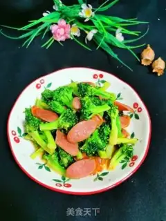 Make Orchid fried intestines step 9