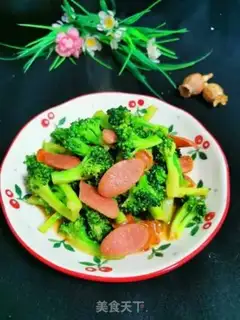Make Orchid fried intestines step 10