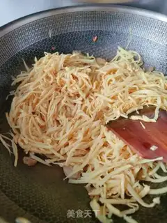 Make The golden silk step 8