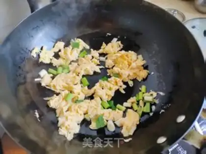 Make Pineball fried eggs step 6