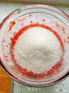 Make Homemade strawberry sauce step 4