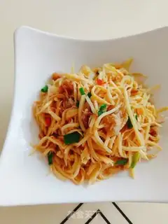 Make The golden silk step 10