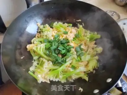 Make Pineball fried eggs step 8