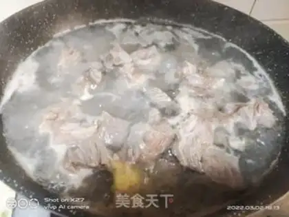 Make Cow and rice powder step 1