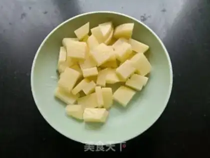 Make Potato chicken gravy step 2