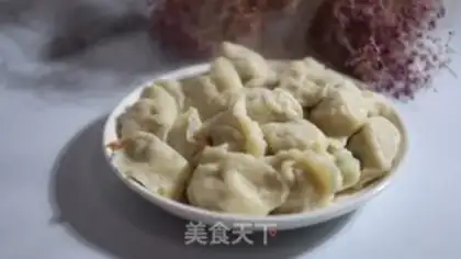 Make Celery meat dumplings step 11