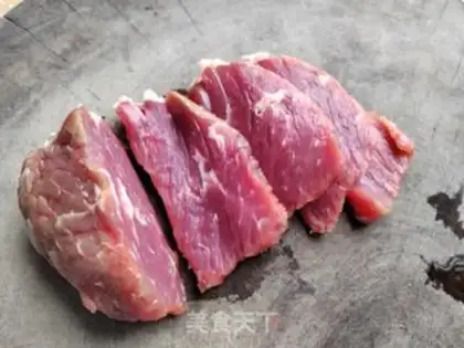 Make Beef fried step 1