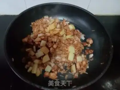 Make Potato chicken gravy step 7