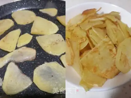 Make A pot and a potato chip step 3