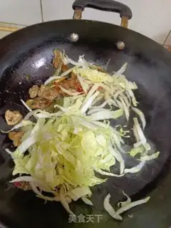 Make Fat intestines and cabbage step 3