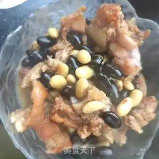 Make Two bean-cooked pig hoof step 7