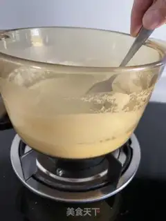 Make Almond tofu step 1