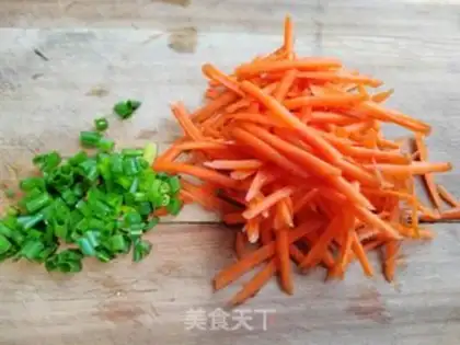 Make Carrot eggcake step 1