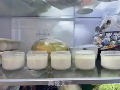 Make Almond tofu step 3