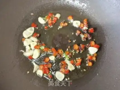 Make Little pepper garlic step 4