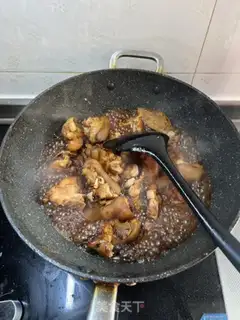 Make Red burning pig hoof step 10