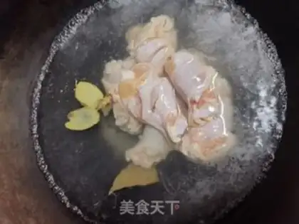 Make Red chicken legs step 1