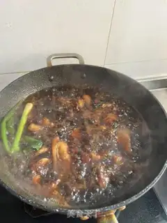 Make Red burning pig hoof step 13