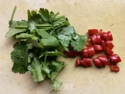 Make cucumber onions with eggs step 6