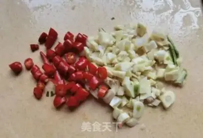Make Little peppers of garlic step 2