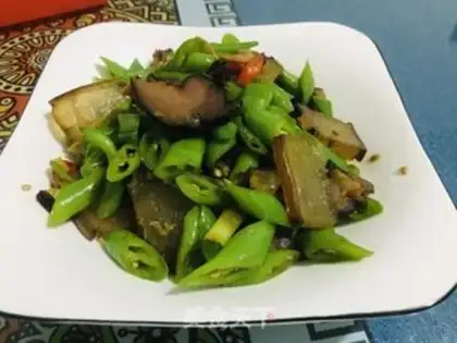 Make Green pepper sauce step 5