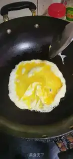 Make Leafed eggs step 2