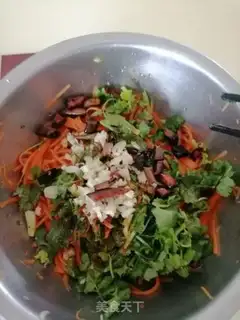 Make A cold carrot step 3