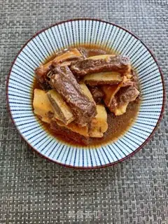 Make Black pepper steak step 7