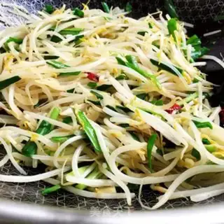 Make Jealousy bean sprouts step 7