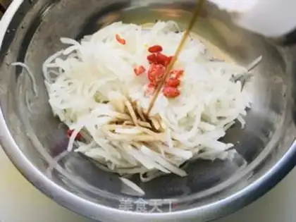 Make Sugar and radish step 3