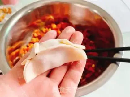 Make Homemade dumplings step 9