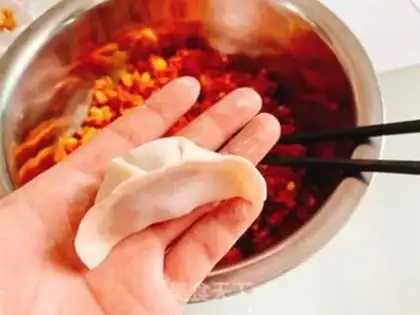 Make Homemade dumplings step 10