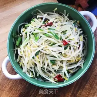 Make Jealousy bean sprouts step 9