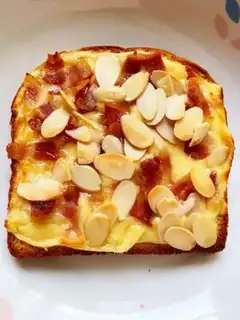 Make The lava cheese bacon sandwich step 11