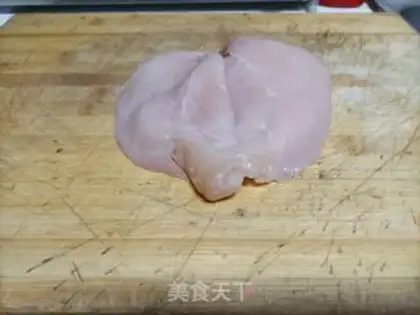 Make Spicy chicken silk step 0