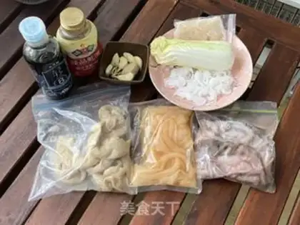 Make Little seafood step 0