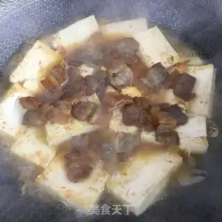 Make Five flowers and tofu step 7