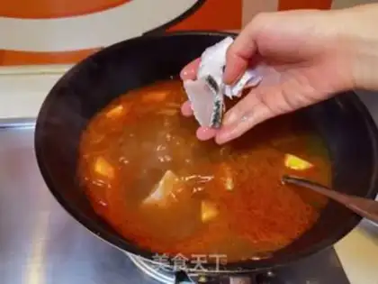 Make Boiled fish step 25