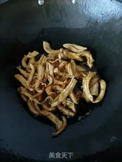 Make Spicy chicken silk step 9