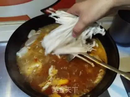 Make Boiled fish step 27