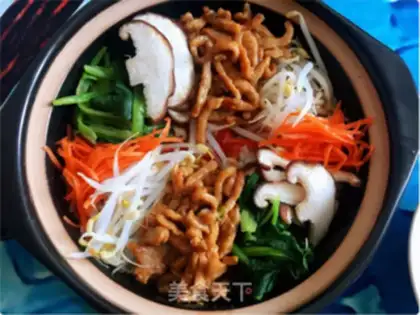 Make The Korean gin and rice step 4