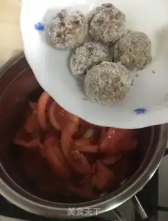 Make Tomato meatball soup step 5
