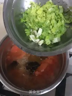 Make Tomato meatball soup step 7