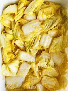 Make Homemade gold pickles step 7
