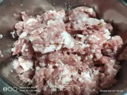 Make Cream of meat step 1