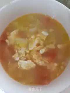 Make Tomatoes and omelet soup step 4